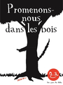Couverture du livre Promenons-nous dans les bois - DEDIEU THIERRY - 9791023519495