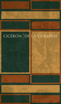 Couverture du livre De la vieillesse - Cicéron - 9791030411638