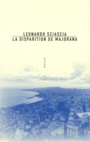 Couverture du livre Disparition de Majorana (La) - SCIASCIA LEONARDO - 9791030422689