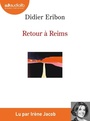 Couverture du livre Retour à Reims - ERIBON DIDIER - 9791035403898