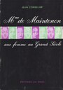 Couverture du livre Madame de Maintenon - Cordelier Jean - 9791036918575
