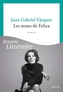 Couverture du livre Noms de Feliza (Les) - VASQUEZ JUAN GABRIEL - 9782021599527
