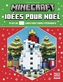 Couverture du livre Minecraft : idées pour Noël : plus de 50 constructions féériques - Glücklich Christian - 9782075228305