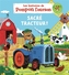 Couverture du livre Sacré tracteur ! - Woolley Katie & Davies Benji - 9782075237994