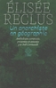 Couverture du livre Un anarchiste en géographie - Reclus Elisée - 9782373091915