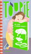 Couverture du livre Toupie : un livre à dormir debout ! - Baer Julien & Spiers Julia - 9782378882396