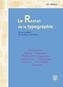 Couverture du livre Ramat de la typographie (Le) - RAMAT AUREL - 9782981351340